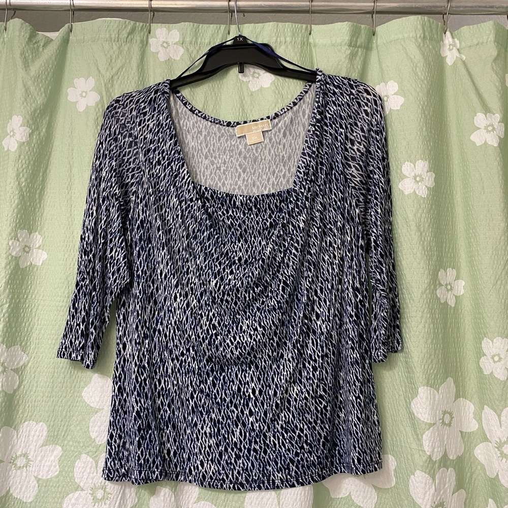 Michael Kors 3/4 sleeve top  size 0X